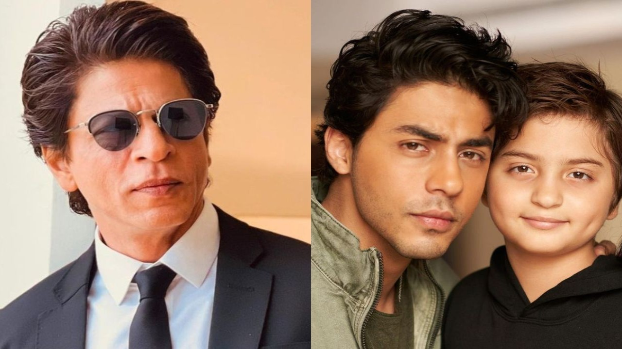Shah Rukh Khan Collaborated With Sons Aryan Khan And AbRam Khan!!!