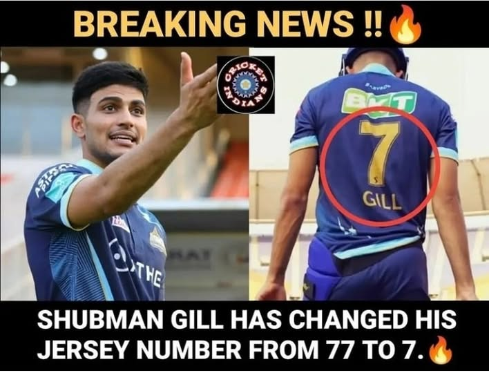 What Is The Jersey No. Of Shubman Gill