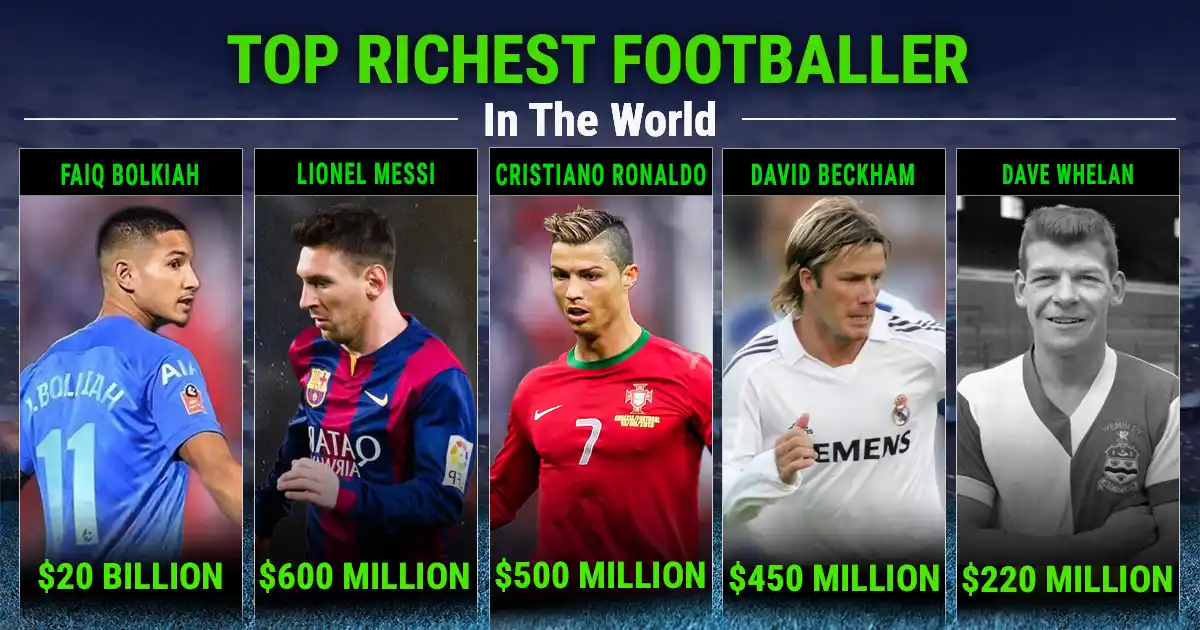 Top 5 Richest Footballers In The World