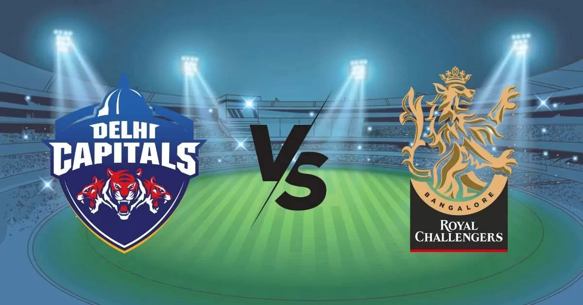 Delhi Capitals vs Royal Challengers Bengaluru Timeline