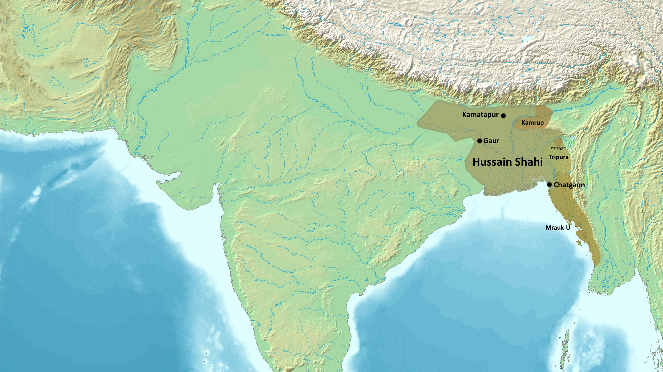 Know About Kingdoms of South Asia – Indian Kingdom of Bengal